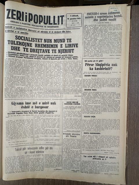 Zëri i Popullit 1994-06-18