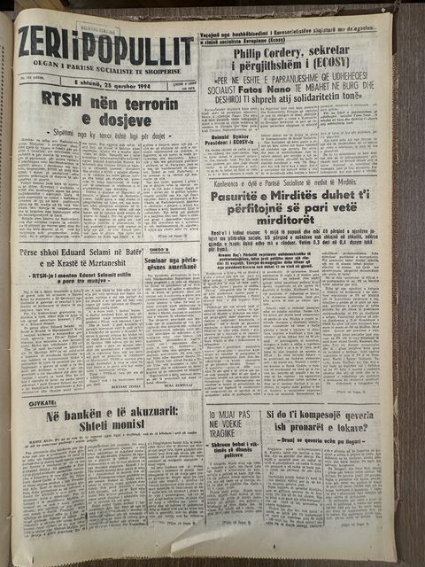 Zëri i Popullit 1994-06-25