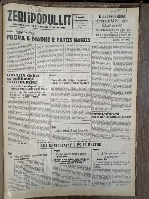 Zëri i Popullit 1994-06-28