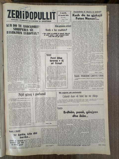 Zëri i Popullit 1994-07-19