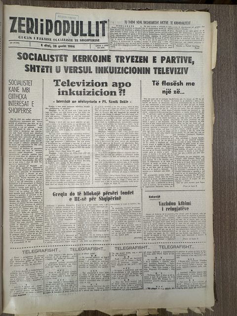 Zëri i Popullit 1994-08-28