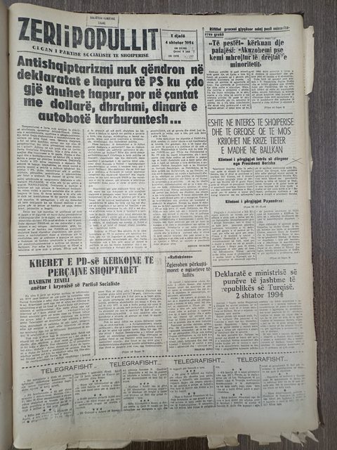Zëri i Popullit 1994-09-04