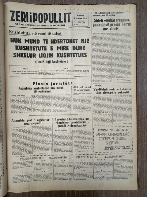 Zëri i Popullit 1994-09-06