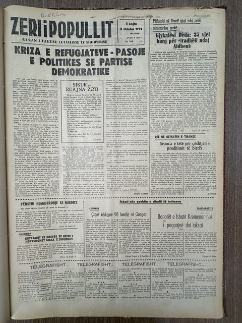 Zëri i Popullit 1994-09-08