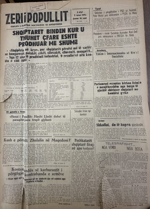 Zëri i Popullit 1994-10-02
