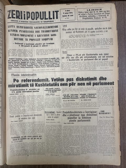 Zëri i Popullit 1994-10-09
