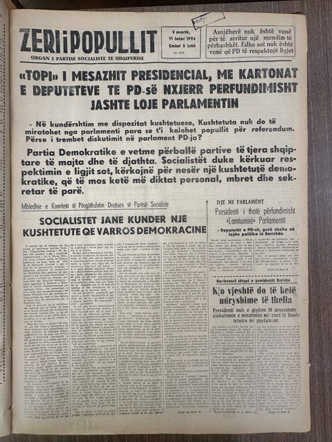 Zëri i Popullit 1994-10-11