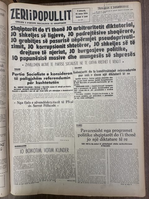 Zëri i Popullit 1994-10-15