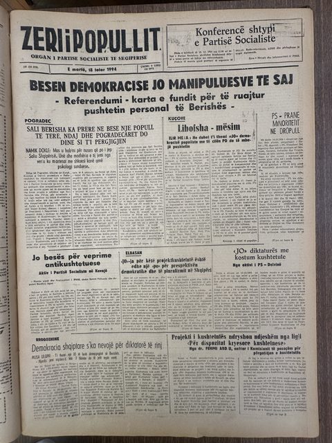 Zëri i Popullit 1994-10-18
