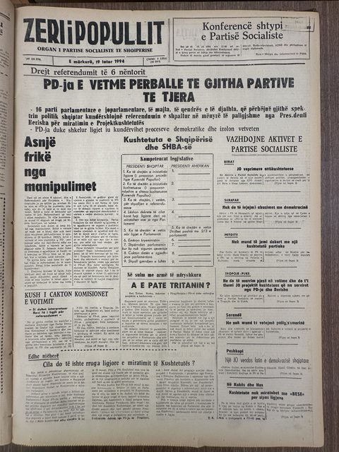 Zëri i Popullit 1994-10-19