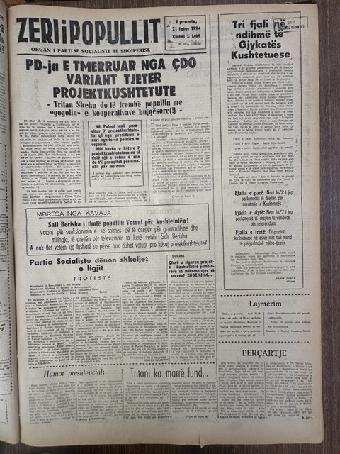 Zëri i Popullit 1994-10-21