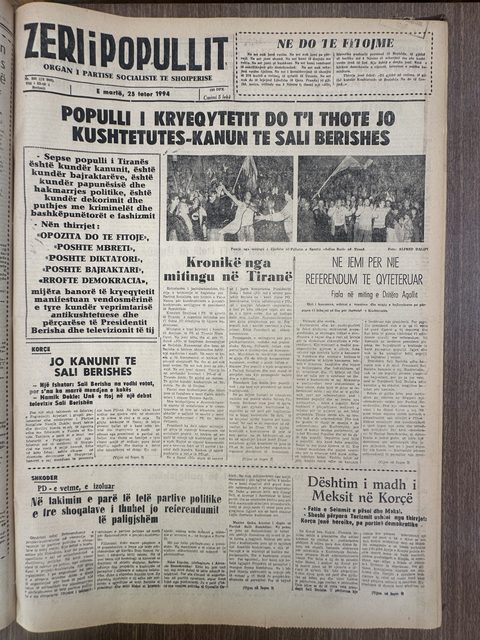 Zëri i Popullit 1994-10-25