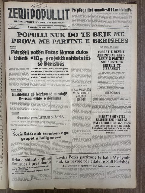 Zëri i Popullit 1994-10-28