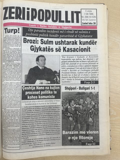 Zëri i Popullit 1995-09-07