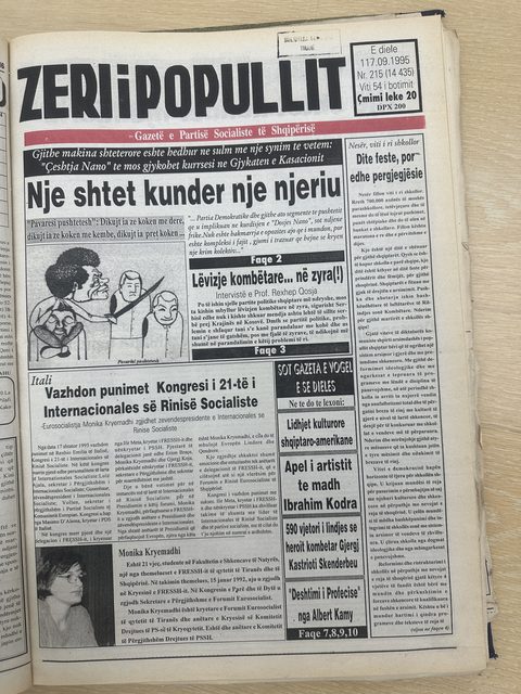 Zëri i Popullit 1995-09-17