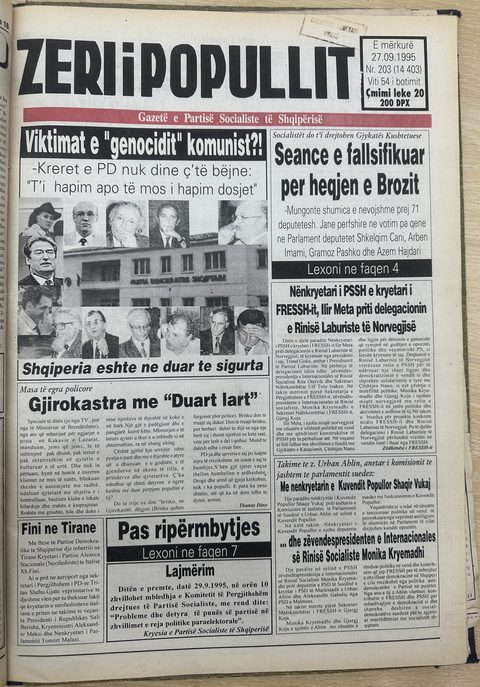 Zëri i Popullit 1995-09-27