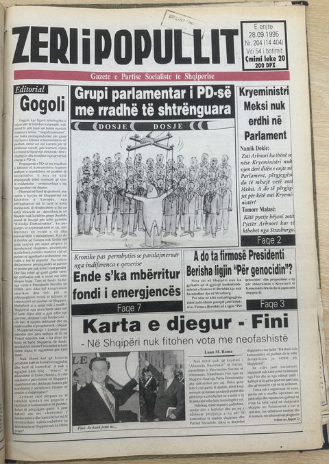 Zëri i Popullit 1995-09-28