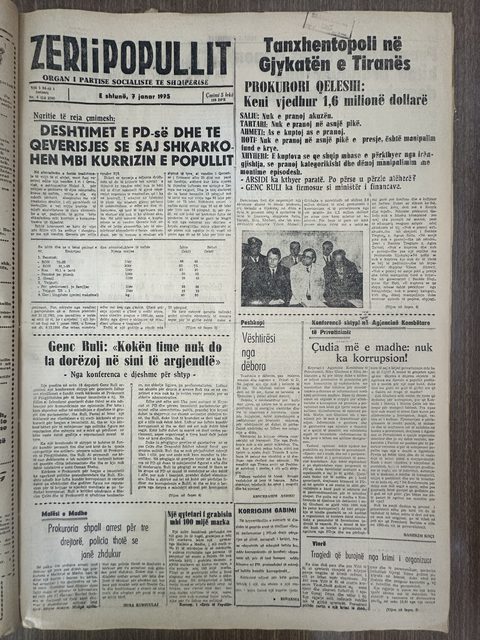 Zëri i Popullit 1995-01-07