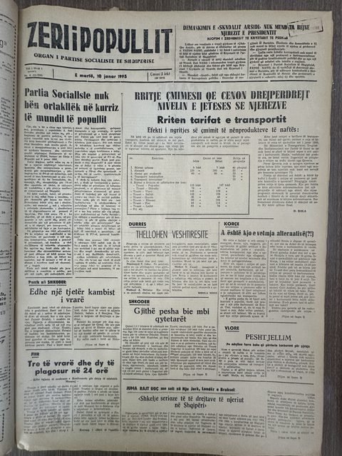 Zëri i Popullit 1995-01-10