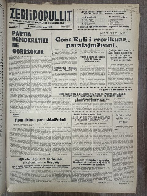 Zëri i Popullit 1995-01-25