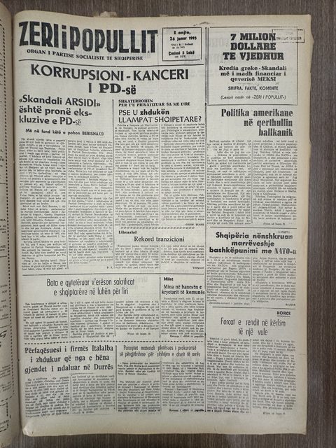Zëri i Popullit 1995-01-26
