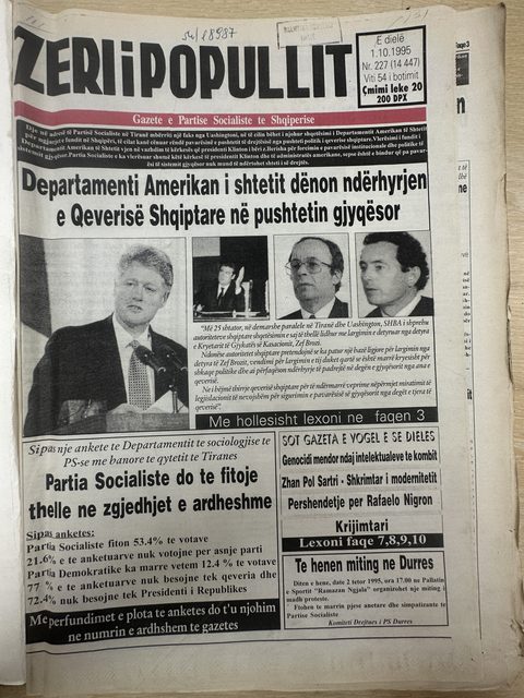 Zëri i Popullit 1995-10-01