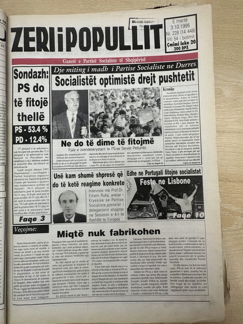 Zëri i Popullit 1995-10-03