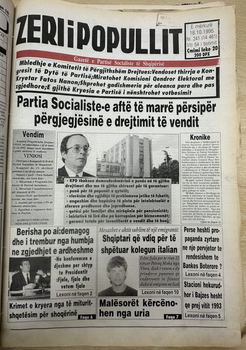 Zëri i Popullit 1995-10-18