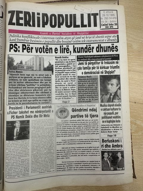Zëri i Popullit 1995-10-28