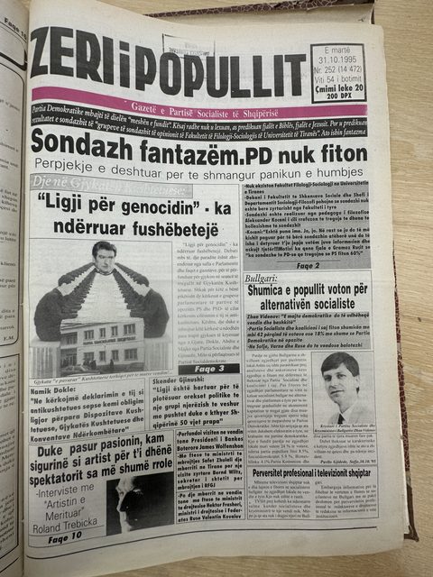 Zëri i Popullit 1995-10-31