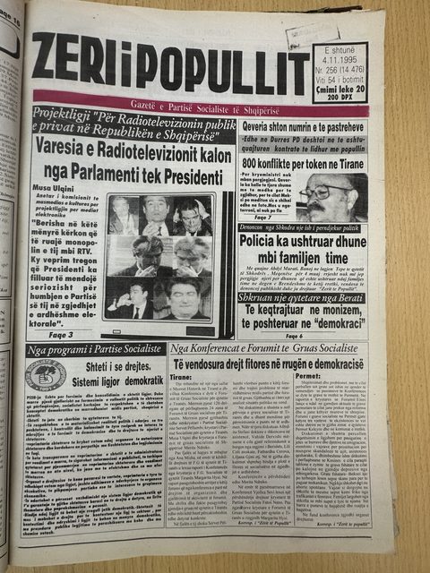 Zëri i Popullit 1995-11-04