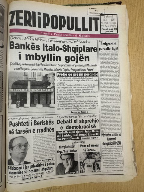 Zëri i Popullit 1995-11-18