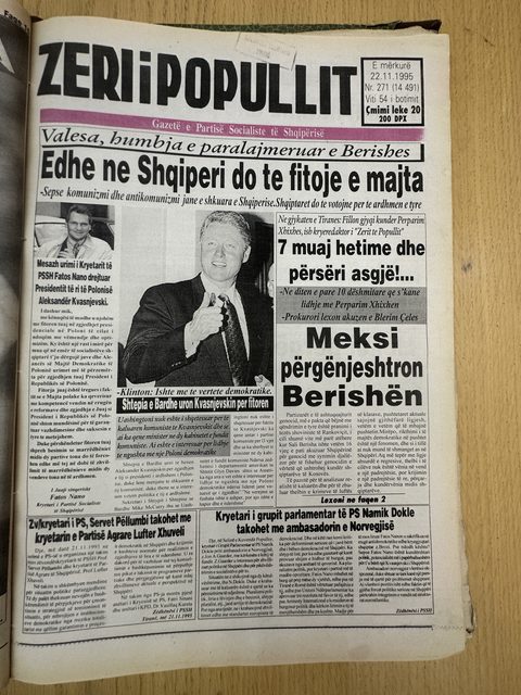 Zëri i Popullit 1995-11-22