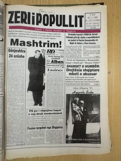Zëri i Popullit 1995-11-26
