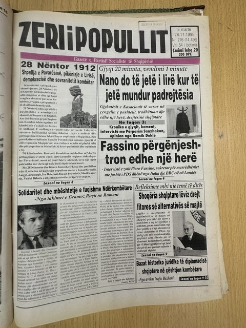 Zëri i Popullit 1995-11-28