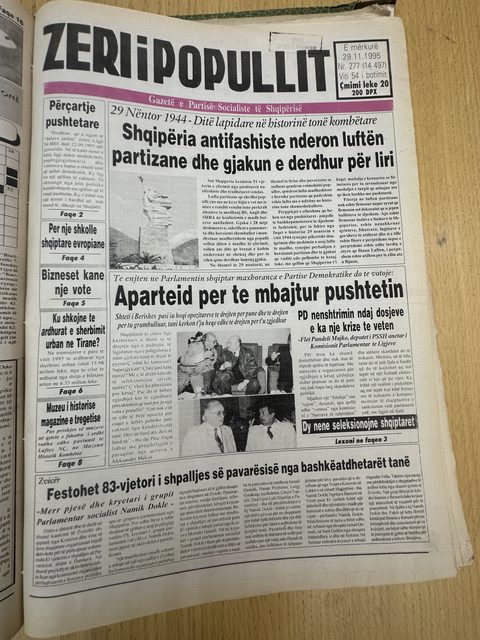 Zëri i Popullit 1995-11-29