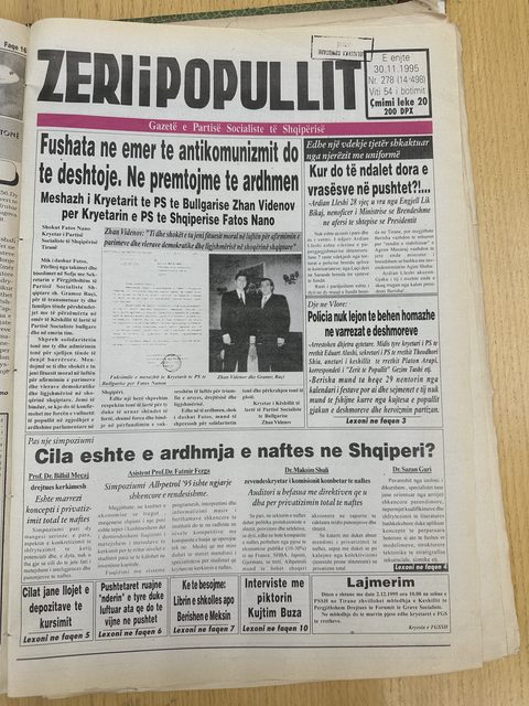 Zëri i Popullit 1995-11-30