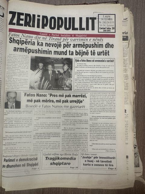 Zëri i Popullit 1995-12-14