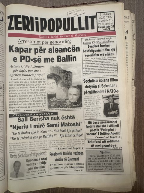 Zëri i Popullit 1995-12-20