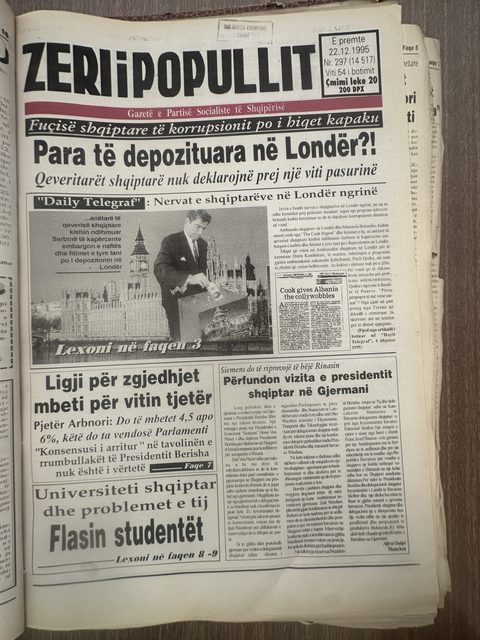 Zëri i Popullit 1995-12-22