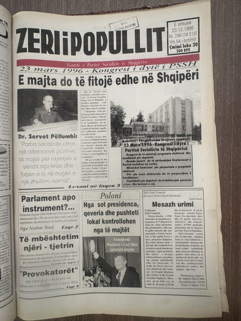 Zëri i Popullit 1995-12-23