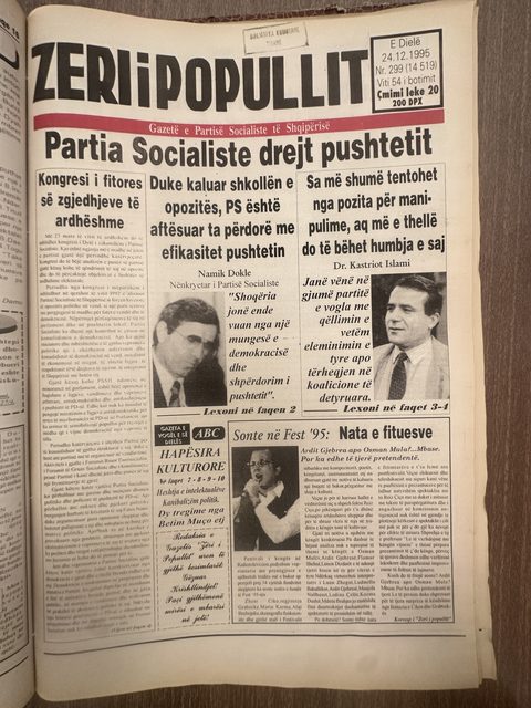 Zëri i Popullit 1995-12-24
