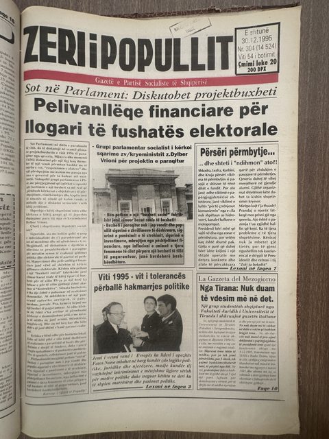 Zëri i Popullit 1995-12-30