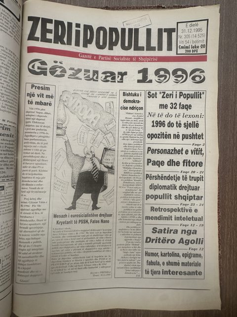 Zëri i Popullit 1995-12-31