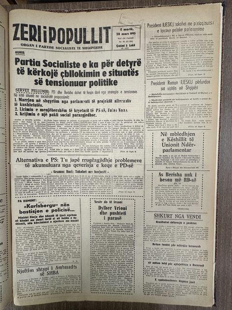 Zëri i Popullit 1995-03-28