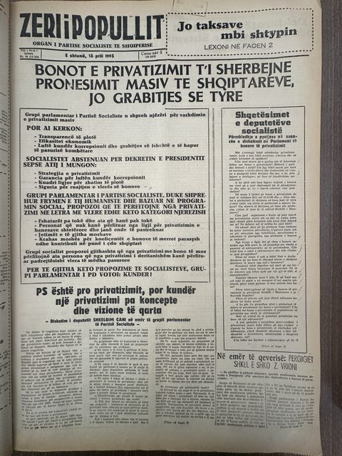 Zëri i Popullit 1995-04-15