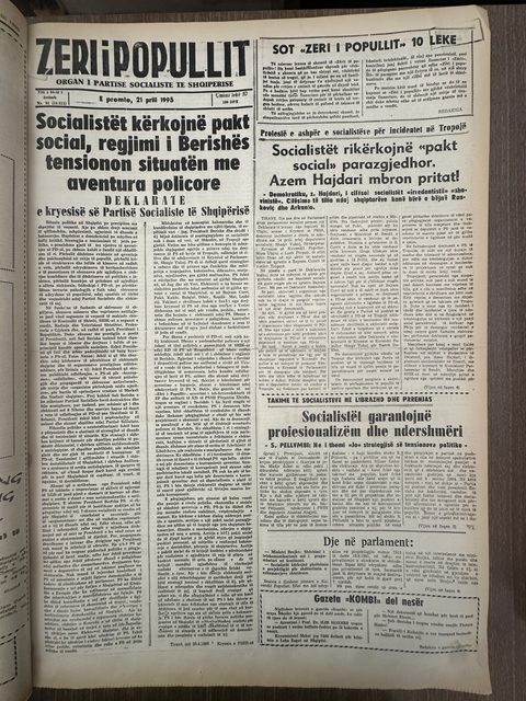 Zëri i Popullit 1995-04-21