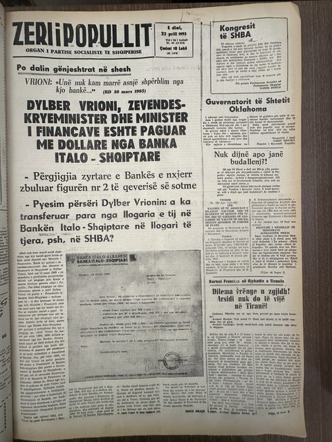 Zëri i Popullit 1995-04-23