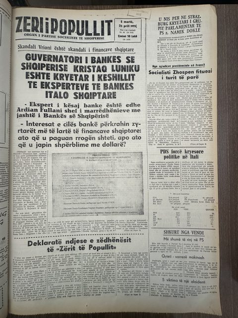 Zëri i Popullit 1995-04-25