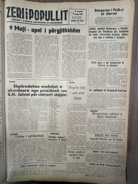 Zëri i Popullit 1995-05-09